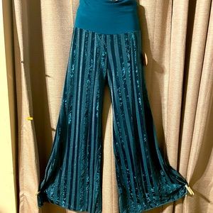 Velvet Renaissance Victorian Patchwork Pants Sz M